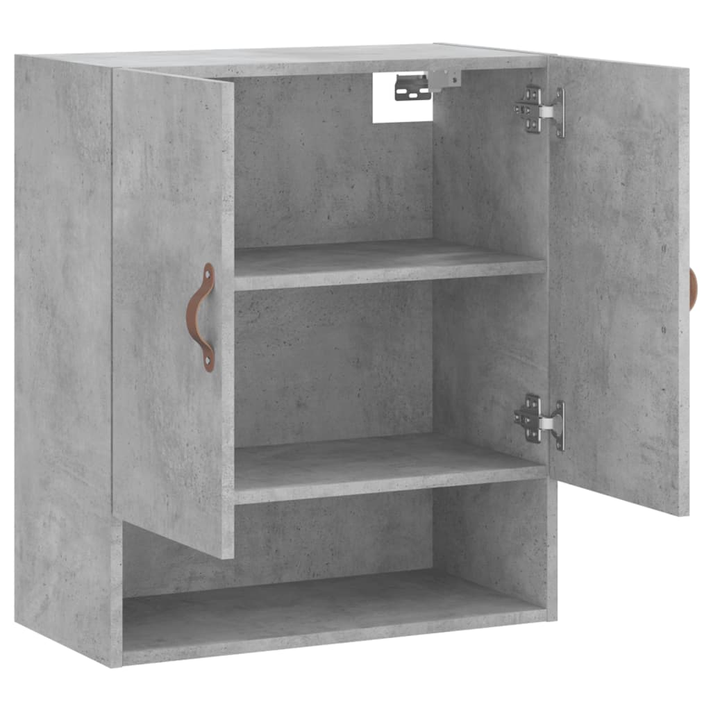 Wall Cabinet Concrete Grey 60x31x70 cm Engineered Wood